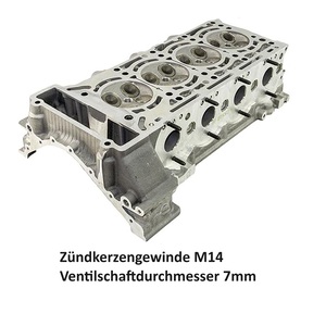 Cylinderhead with Valves for Mercedes Benz 1.8 M271. / 2710107101
